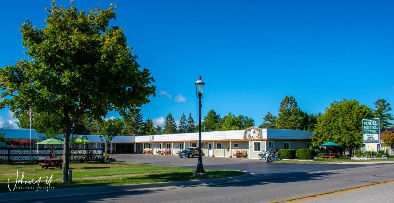 Vindel Motel Mackinaw Stadt Exterior foto